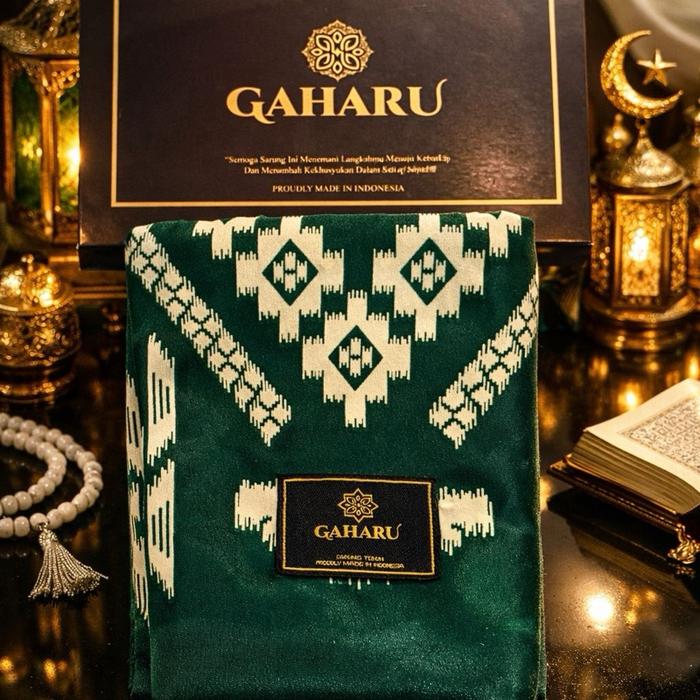 SARUNG GAHARU SARUNG BATIK KEKINIAN MEWAH DAN ELEGANT (Beli Sarung GRATIS PARFUM 30 ml)