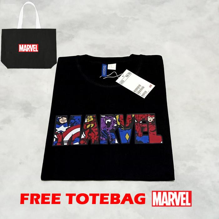 [COD]KAOS MARVEL / KAOS H&M / TSHIRT MARVEL / MARVEL TEE