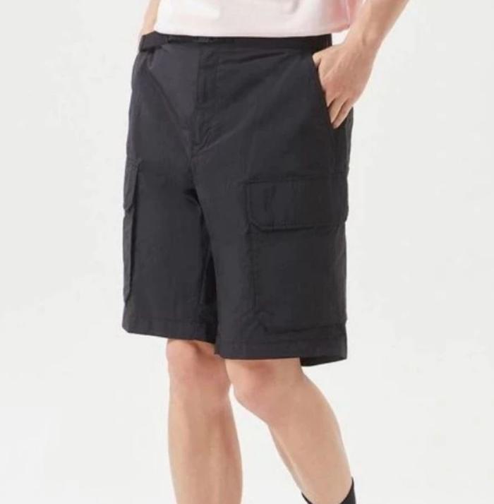 Celana Pria Eider Cargo Shorts Black Original