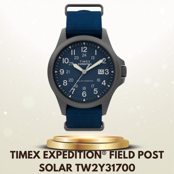 Timex TW2Y31700 - Jam Tangan Pria Timex Expedition Field Post Solar Original