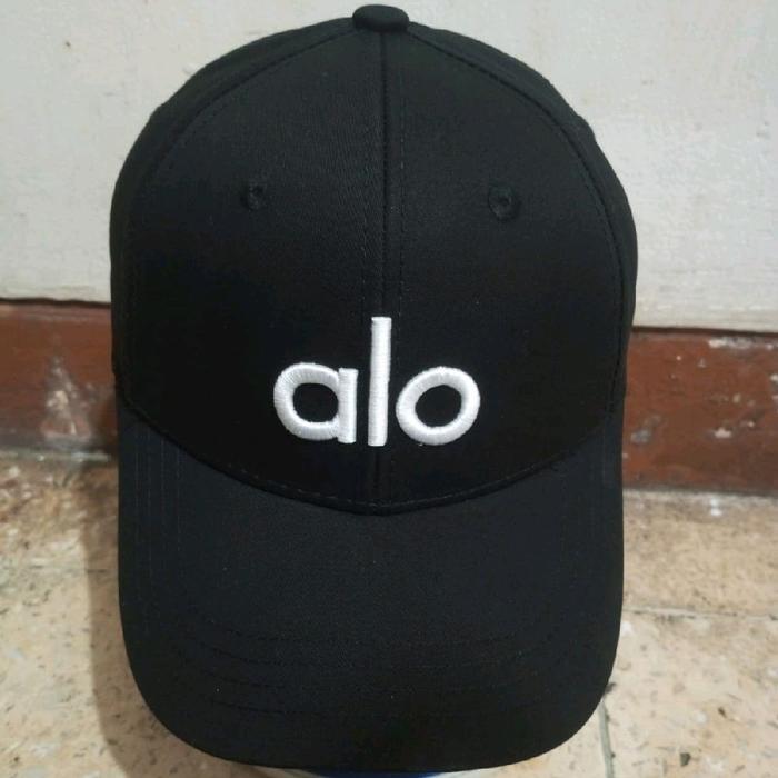 Topi alo yoga big logo bordir second bekas