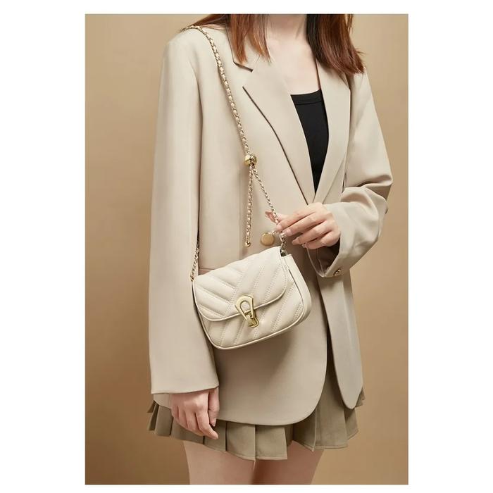 Chloe Mini Chain Slingbag Sling Bag Tas Selempang Crossbody Bag Messenger Bag Tas Rantai Chain Bag T