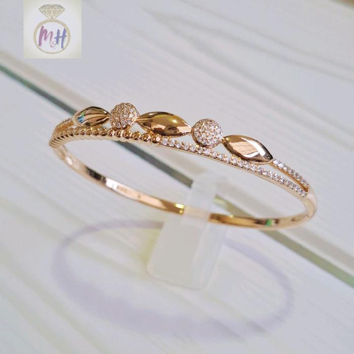 Gelang Bangle Xuping, gelang kolong dewasa gold 18k. Bracelets