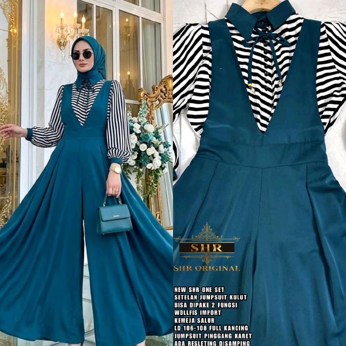 new oneset kulot jumpsuit wolfiss importt mofif salur ori SHR