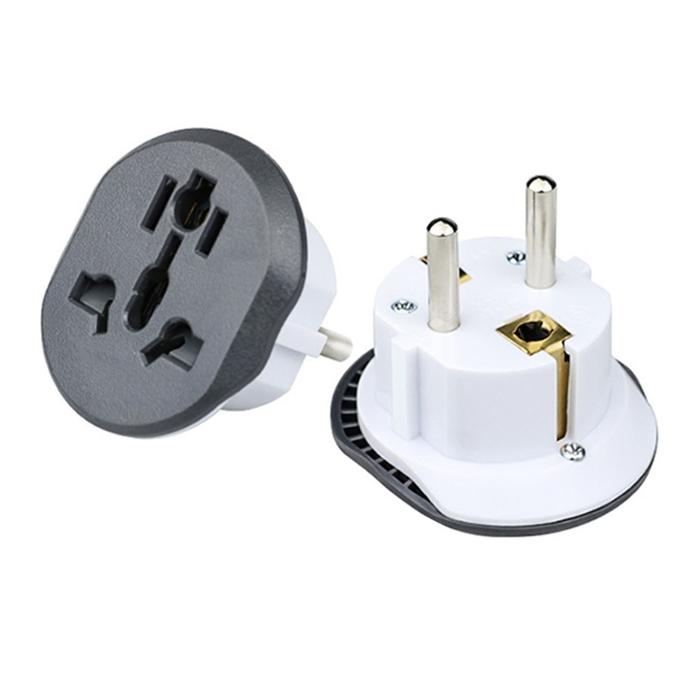 P82D European/Germany Plug from USA to Germany Travel Power Plug