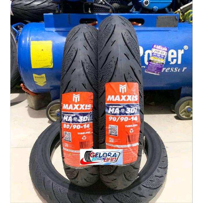 Ban Maxxis Diamond 3Di 80/90-14 90/90-14 Tubeless ban tubles 80/90-14 ban metic 90/90-14 ban montor 