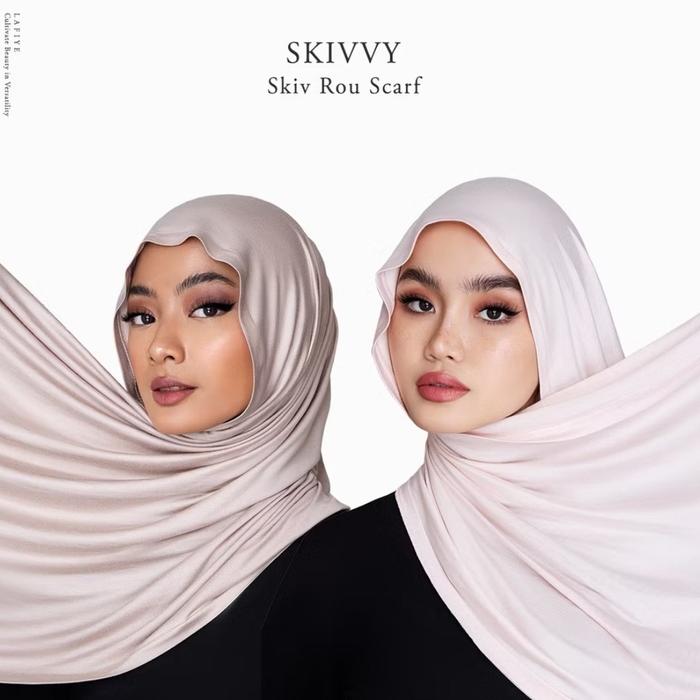 LAFIYE - Skiv Rou Scarf (pashmina kaos lafiye)