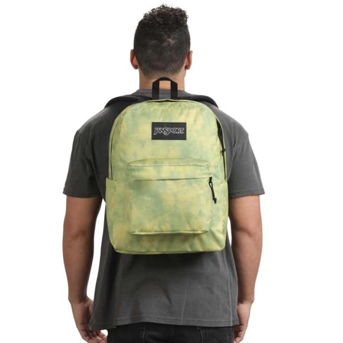 Tas Jansport Backpack SuperBreak Plus Acid Rock Green Original