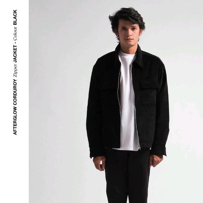 Sai.Co - Afterglow Corduroy Zipper Jacket Work Jacket Polos Tbk