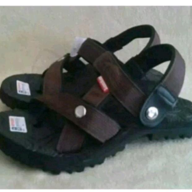 (COD) SANDAL GUNUNG PRIA KICKERS SANDAL HIKING COWOK SANDAL MENDAKI SEPATU SANDAL KUAT MURAH BAGUS B