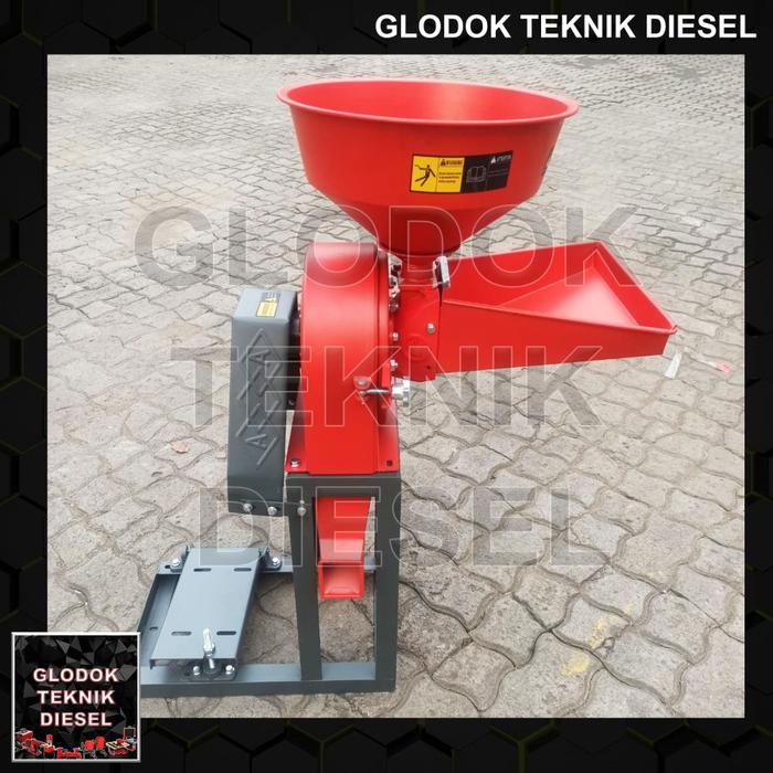 Mesin Penepung Biji-bijian Beras Jagung / Giling Tepung / Penepung Disk Mill