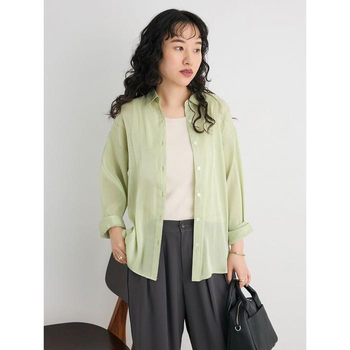 Bobo Tokyo - Blouse Organza Wanita - Saeka Organza Blouse