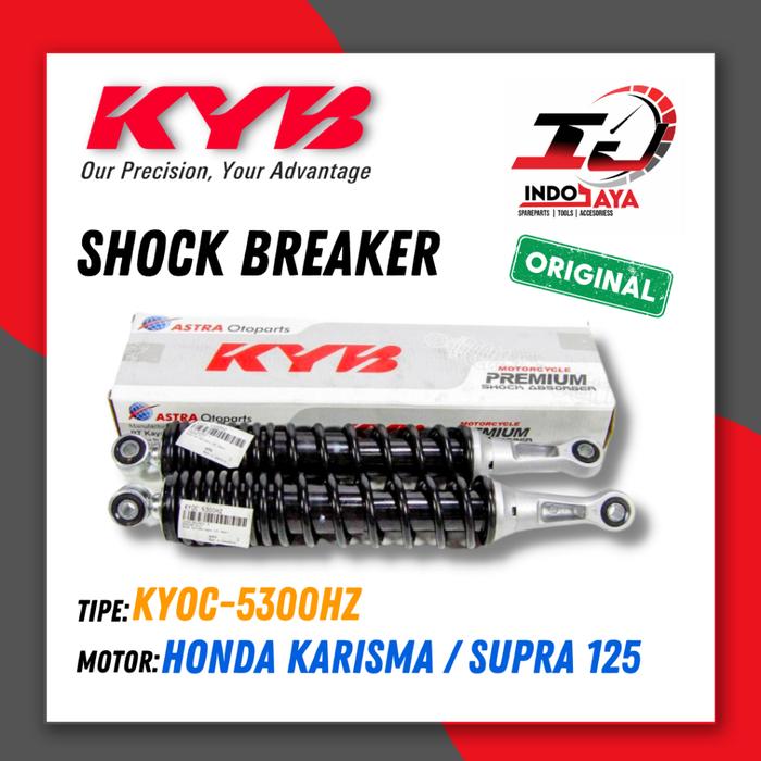 Indra Motopart - [New] SHOCKBREAKER KAYABA KYOC-5300HZ UNTUK MOTOR KARISMA / SUPRA 125 / SOKBREKER /