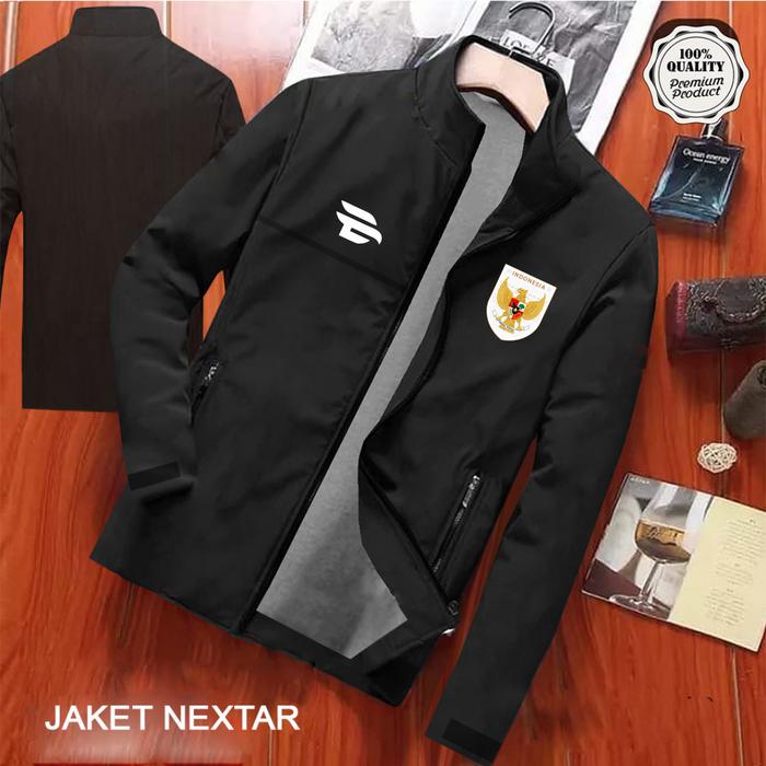 JAEKT TIMNASTERBARU 2025 MODEL NEXTAR ORIGINAL ONFACT bahan PARASUT JASPER "tanpa kerutan di pergela