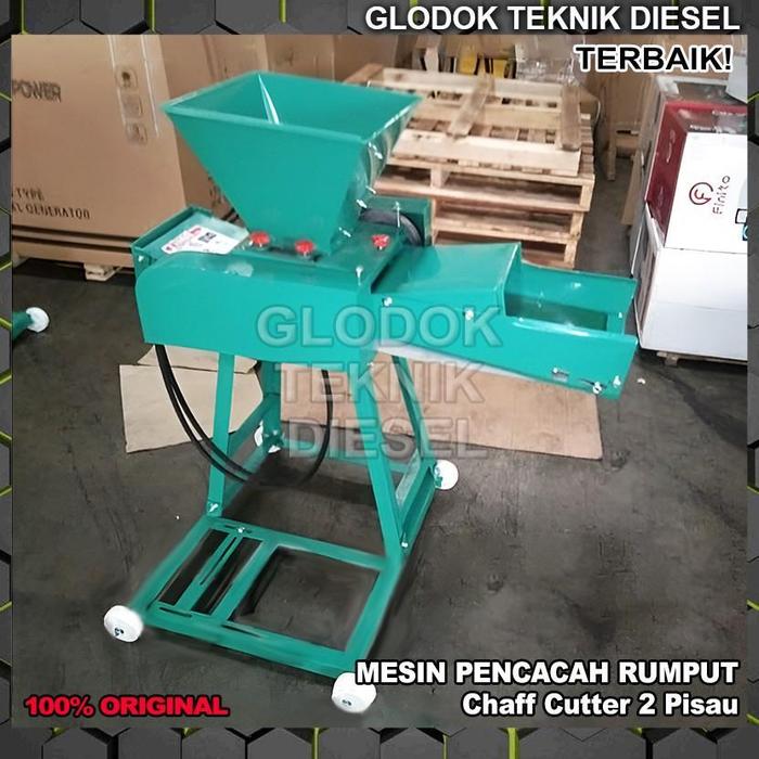 MESIN PENCACAH RUMPUT DAUN RANTING / MESIN CACAH KOMPOS / CHAFF CUTTER TERBAIK