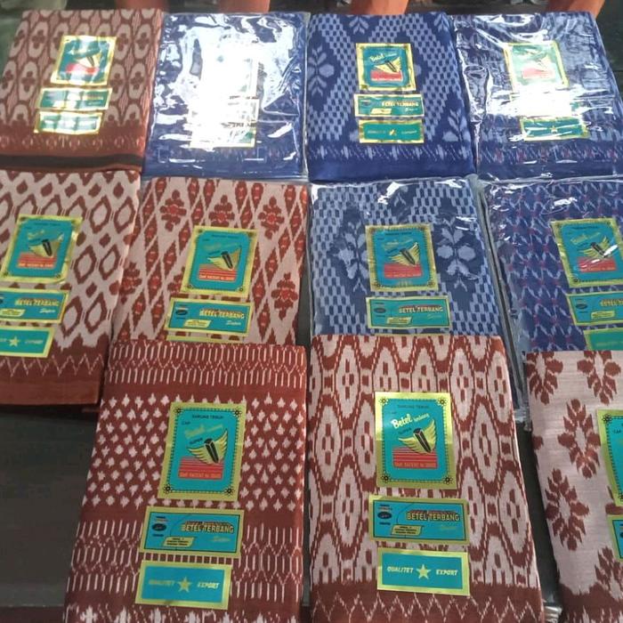 sarung goyor tenun betel terbang