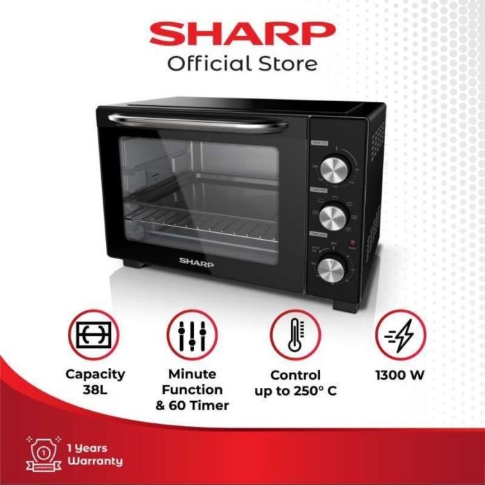 Sharp Oven Listrik 38L EO-38BK Convection 700W