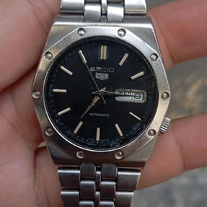 jam tangan seiko royal oak custom quartz second bekas