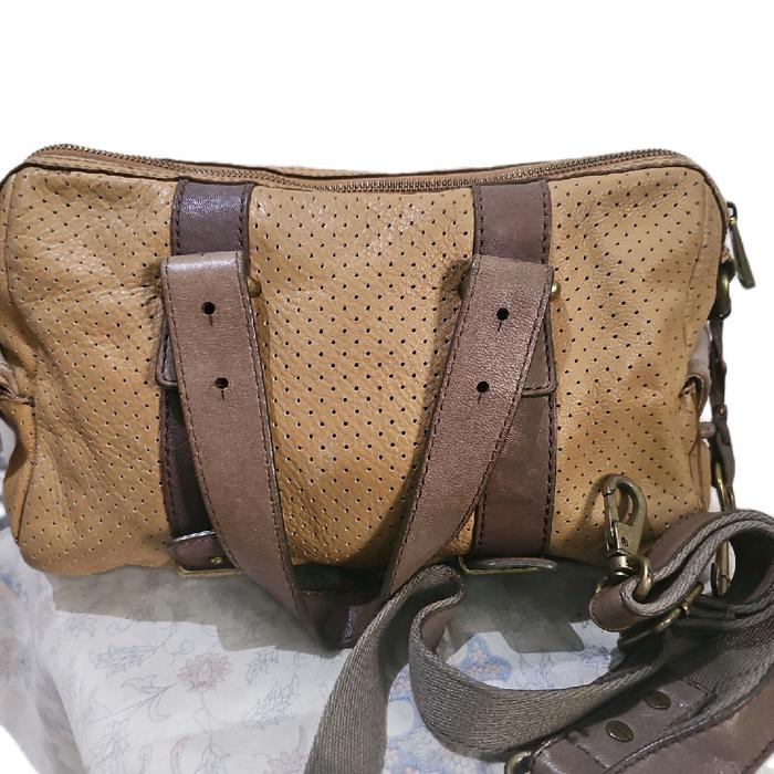 tas speedy fossil coklat 2 in 1