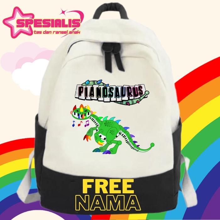 TAS ANAK RANSEL ANAK PIANOSAURUS POPPY PLAYTIME 4 kece