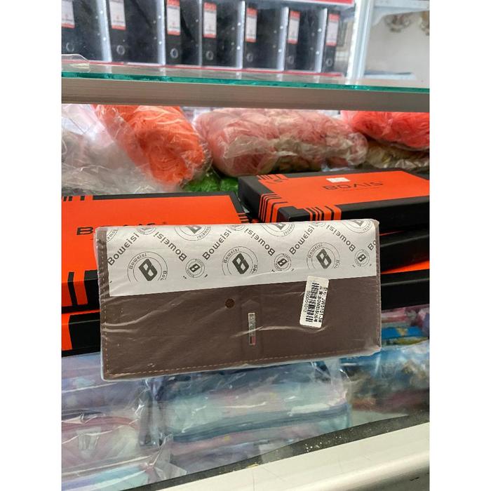 DOMPET BOVIS DOS PANJANG BO Dompet Kulit Pria & Wanita Tahan Air Material PU Berwarna-warni Shop Ter
