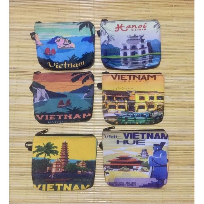 Pouch Vietnam | Dompet Oleh Oleh Vietnam | Dompet Vietnam | Dompet Souvenir Vietnam | Dompet Vietnam