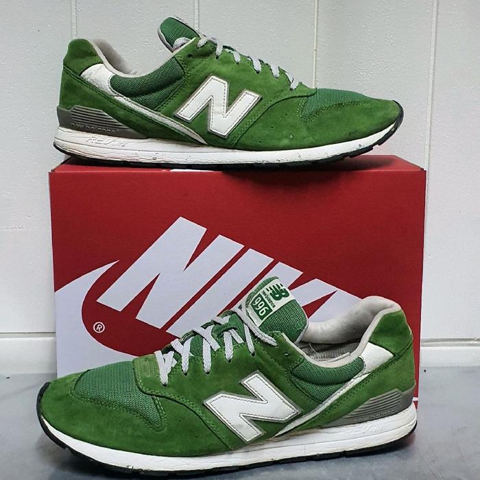 Sepatu Casual low N3W B4L4NCE 996 Green size 47.5 Second original shoes