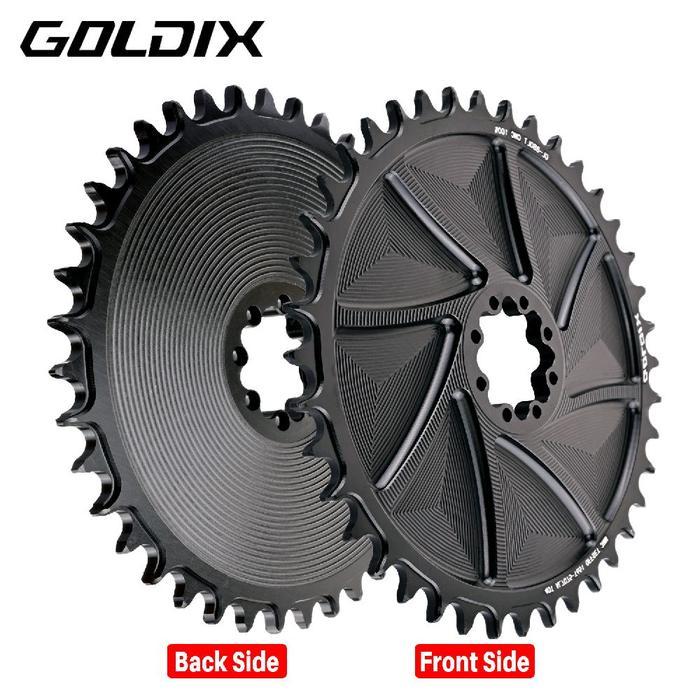 Chainring Goldix sram dub 8bolt direct  36t 38T 40T 42t 44t 46t 48t cnc 3mm offset - 38t TAD178