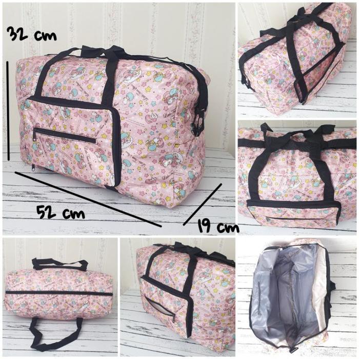 Tas Belanja Lipat / Tas Travel Lipat / Travel Bag / Tas Travel / Tas Belanja Besar / Shopping BAG - 