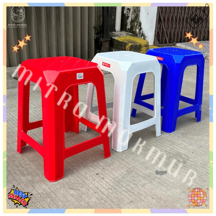 BANGKU BAKSO PLASTIK LION STAR / G-10 ESPANA HIGH STOOL / KURSI PLASTIK MURAH LION STAR