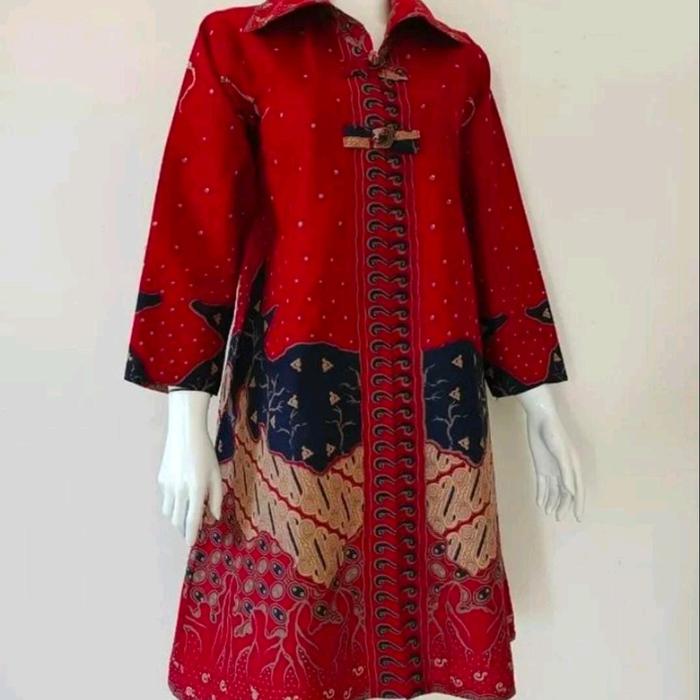 Atasan tunik wanita batik rayya