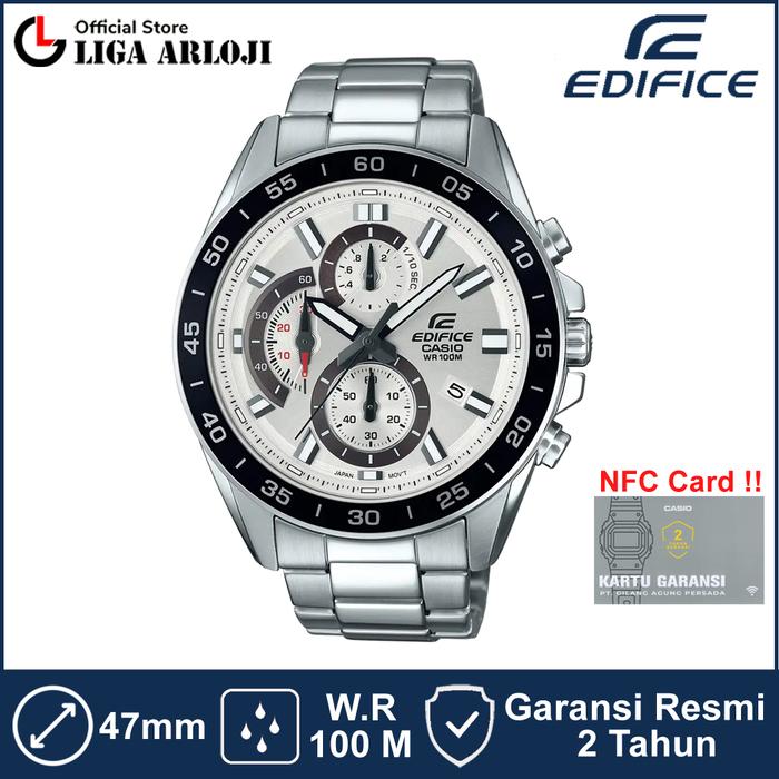 Casio EDIFICE EFV-550D-7AVUDF Jam Tangan Pria Analog Chronograph EFV-550D-7A EFV550D
