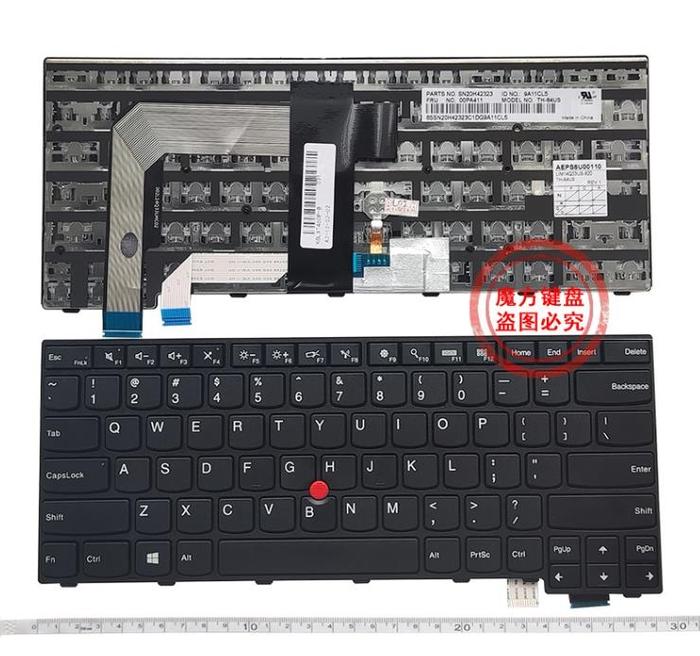 Laptop Baru US Keyboard Backlit untuk Lenovo Thinkpad T470 T480 A475