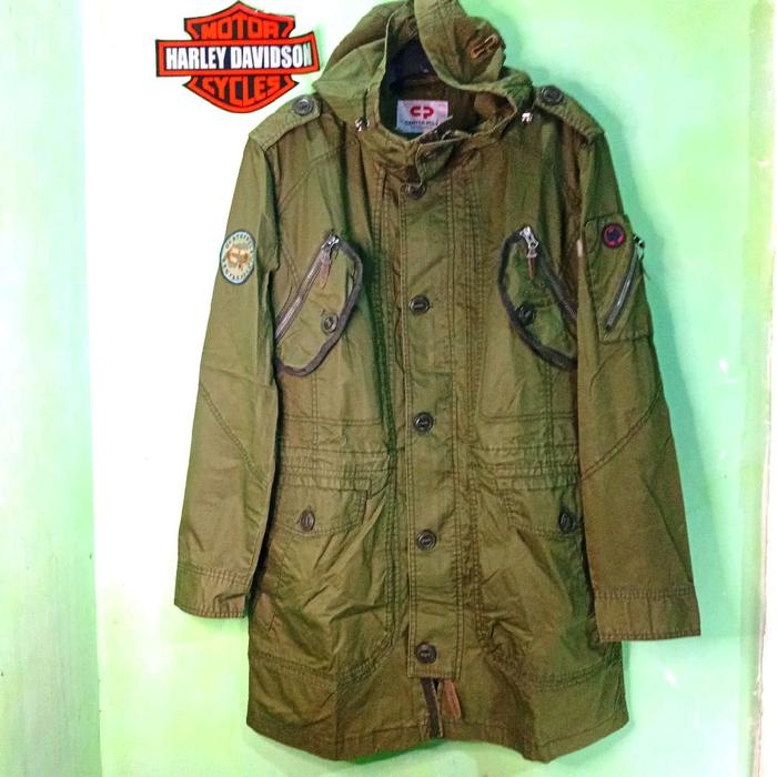 jaket parka CP. Center pole original  Pria