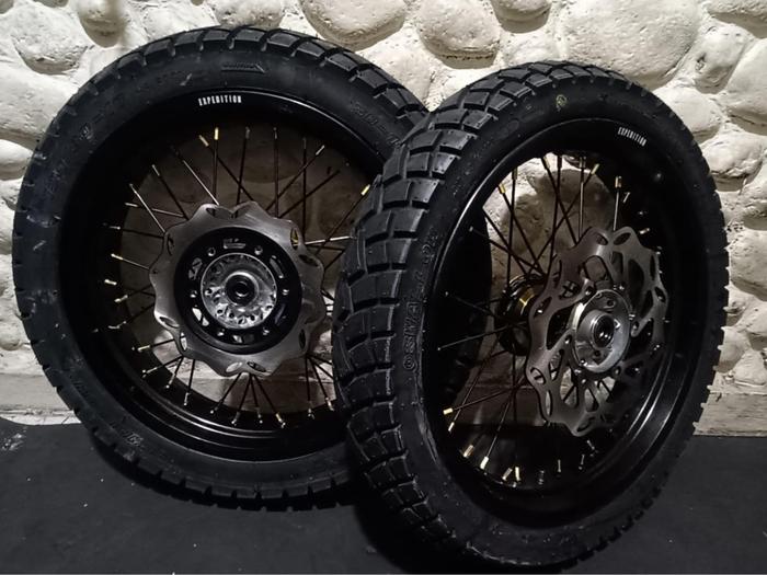 wheelset supermoto klx230 banset klx230 supermoto klx230