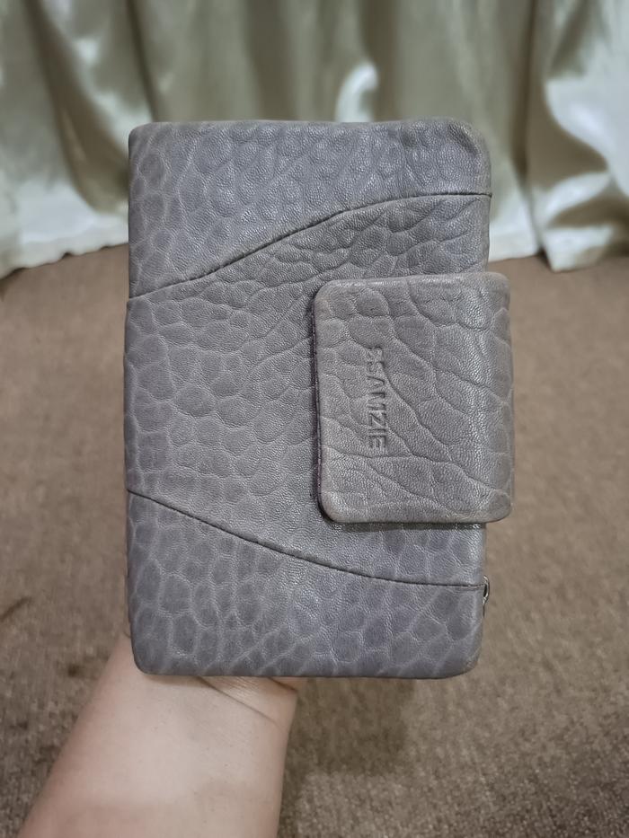 Dompet lipat Ssamzie kulit asli