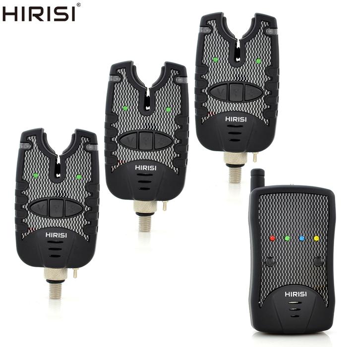 Set Alarm Pancing Ikan Mas Nirkabel Tahan Air 1 + 3 Indikator Alarm