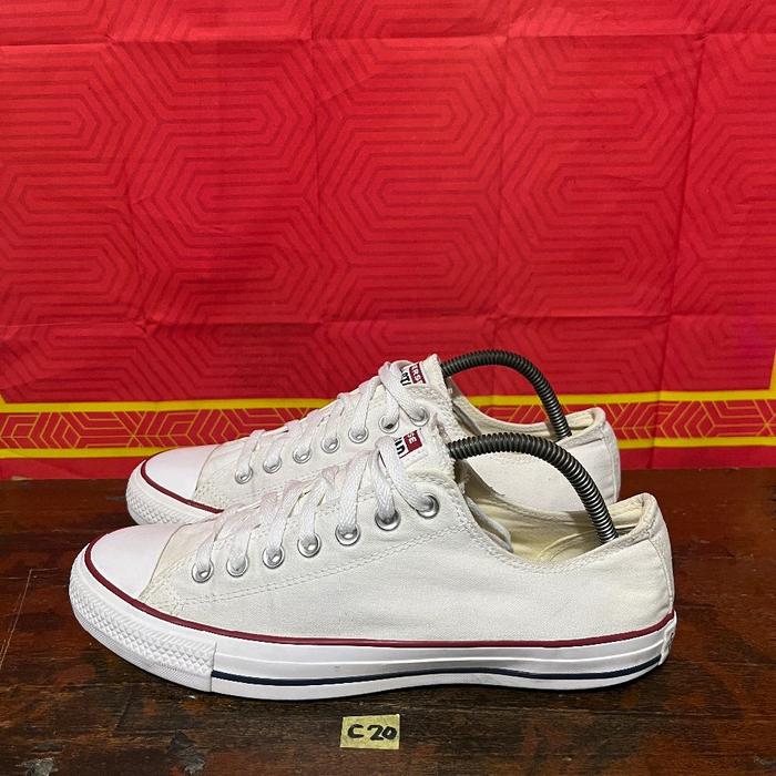 Sepatu second original Converse CT basic low White size 42