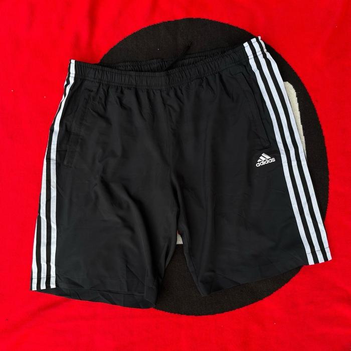 Adidas short pants black 3 stripe
