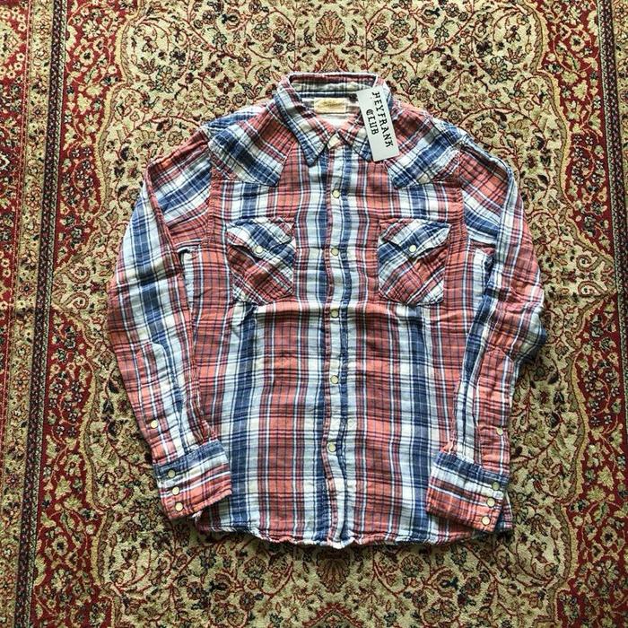 Kemeja Lee flannel shirt Vintage Lee HH699