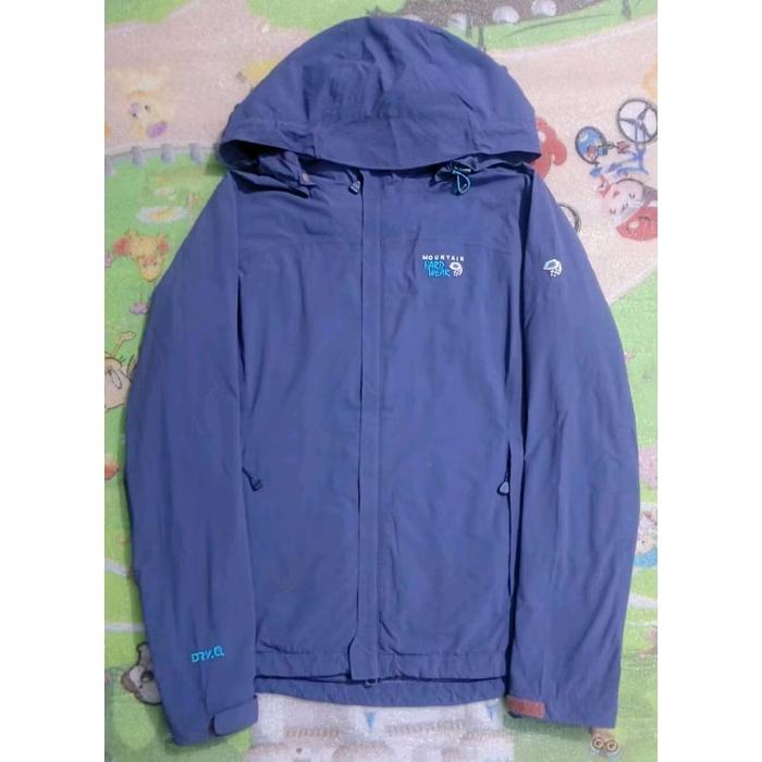 Jaket Outdoor Gorpcore Mountain Hard Wear Dry.Q Dark Navy Second