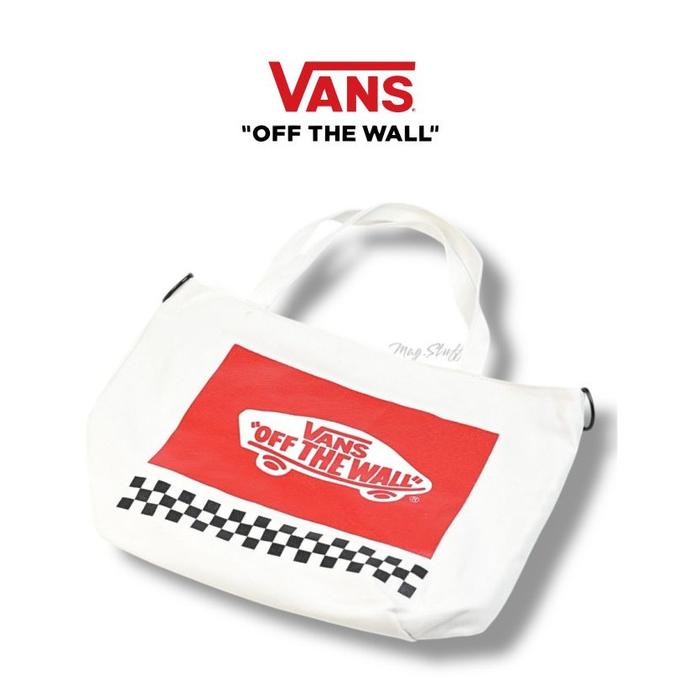 Vans Tote Bag Checkerboard Tas Selempang Pria Wanita