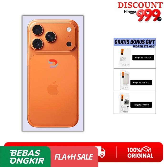 Apple iPhone 17 Pro & iPhone 17 Pro Max 256GB 512GB 1TB 2TB Resmi Indonesia | Original | BNIB