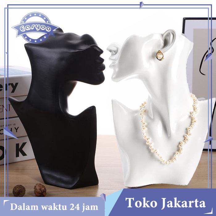 Display Patung Perhiasan Manekin Untuk Cincin Gelang Kalung Anting Cocok Untuk Alat Peraga Toko Emas