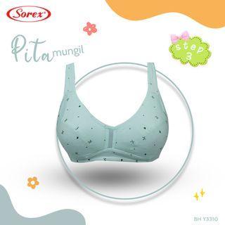 Sorex Young Bra Remaja Busa Tipis Tanpa Kawat Kait 3 Setara Cup B Step 3 Harian BH Y 3310