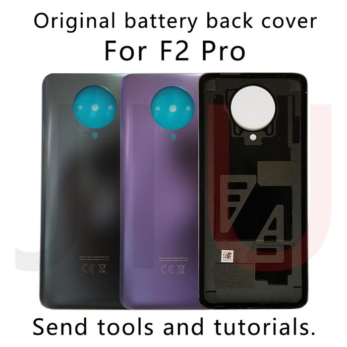 For POCO F2 Pro 100% New Battery Cover, poco f2 pro back glass