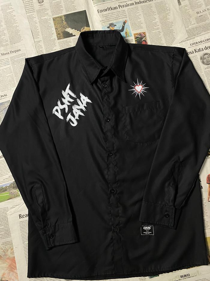 XSI , Baju Kemeja PSHT A2 simple, baju Hem Persaudaraan Setia Hati TERATE 1922 unisex simple