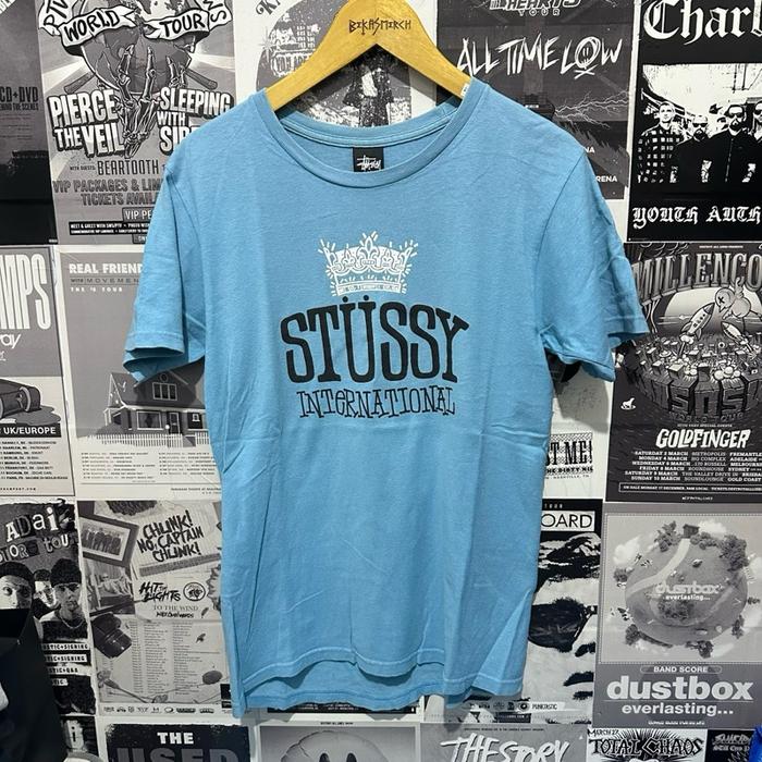 T-shirt kaos vintage Stussy Internasional