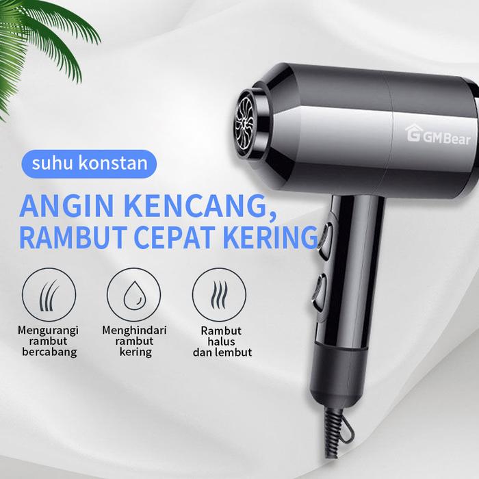 GM Bear Hair Dryer 1140 Multifungsi Pengering Rambut