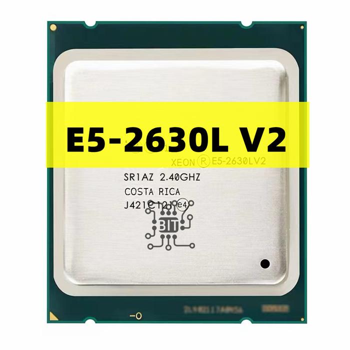 Original Xeon Processor E5 2630L V2 CPU 2.4GHZ 60W LGA2011 Six Core